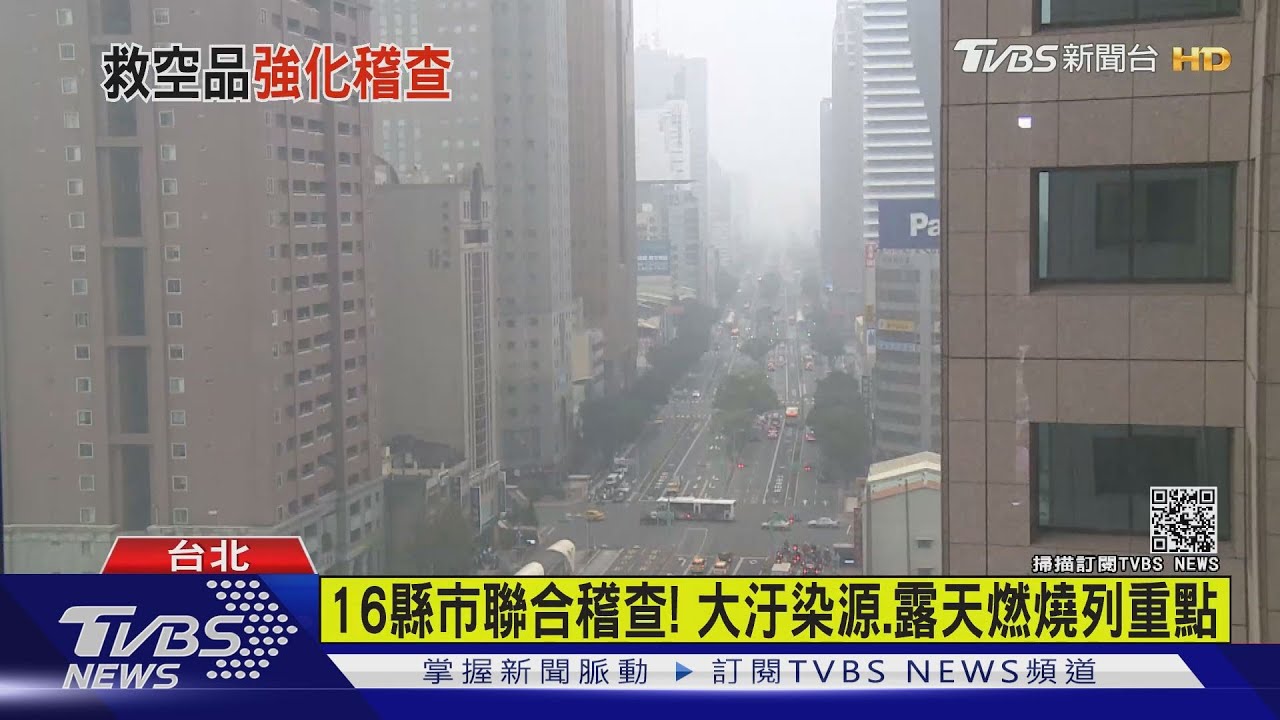 「空品黑暗期」持續一周! 中南部防紅色警戒