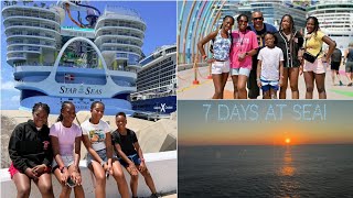 7 Days at Sea Begins!🛳️ | Family Cruise on "Star of the Seas" | Boarding Day - Day 1