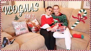 VLOGMAS DAY 2: I DO EVERYTHING LAST MINUTE! + BEHIND THE SCENES OF OUR INTRO | JuicyJas