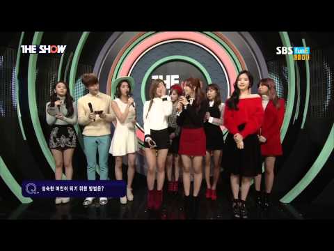 [1080P] 141125 Apink (에이핑크) - Interview @ THE SHOW