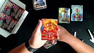 My First Ever Gundam Card Game Booster Box Opening | DaniCha