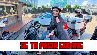 SG to Pasir Gudang Lanscape Event on Zontes 368G