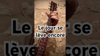 Le jour se lève encore #jeanlouisaubert #riff #intro #tutorial #shorts #shortvideo #guitar #accord