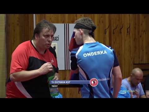 Stolní tenis - Extraliga 2018/19 - Čtvrtfinále - TJ Ostrava KST x SKST Liberec