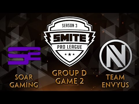 SMITE Pro League Fall Split Group D Day 2 - SoaR Gaming vs. Team EnVyUs (Game 2)