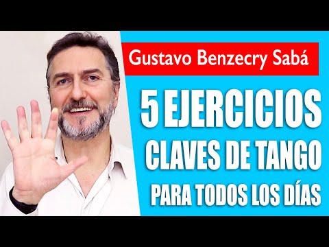 😀🖐5 EJERCICIOS CLAVES DE TANGO | Principiantes