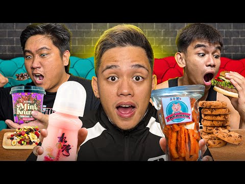 BG TRY'S VIRAL TIKTOK FOODS!! (Rider kinain ang Parcel)