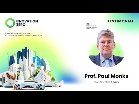 Professor Paul Monks, Department for Energy Security & Net Zero