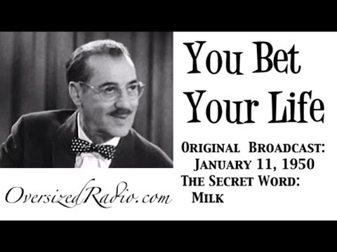 You Bet Your Life with Groucho Marx 1950-01-11 Secret Word 