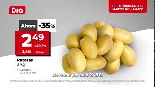 Dia Oferta Patatas malla 3 kg anuncio