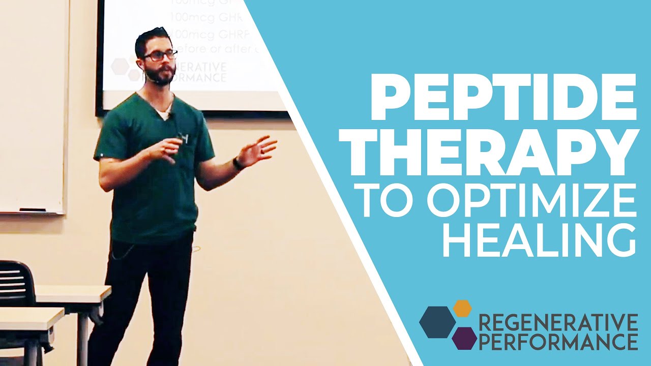 Peptide Therapy to Optimize Healing - BPC, Thymosin B4, Pentosan Polysulfate, GH Secretagogues