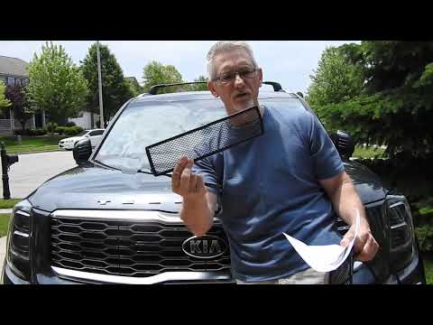 KIA Telluride Design Flaw. The "fatal funnel" and an easy fix