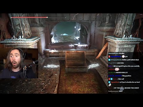 Asmongold Finds a SECRET Area in Elden Ring