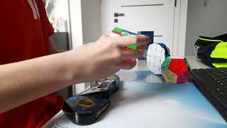 Wr scramble solve for the #GANCUBEChallenge