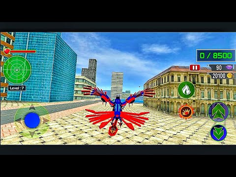 Falcon Robot Car Game - Formula Car Robot Games - Android Gameplay Part 3