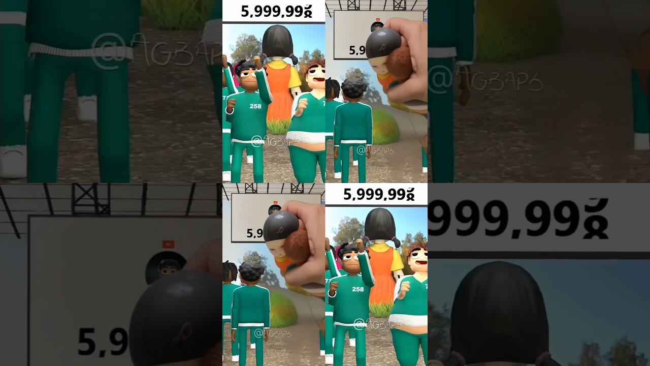 Waiting For 6M Subscribers #squidgames #shorts #memes #funny