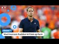 Frank de Boer stopt als bondscoach van Oranje