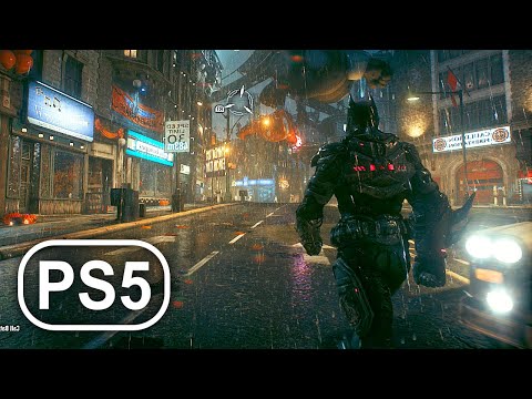 BATMAN PS5 Gameplay 4K ULTRA HD DC SUPERHERO - Batman Arkham Knight