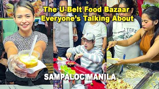 Crowds Go Crazy for U-Belt’s Biggest Food Bazaar! Fusion Alley Food Hub | Sampaloc Manila