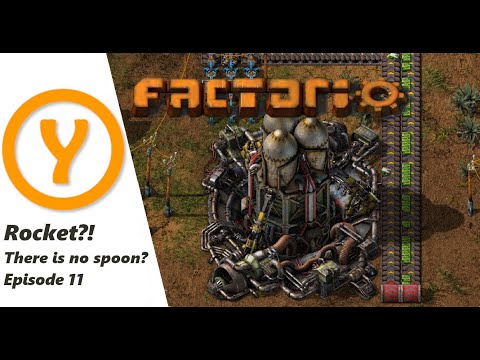 Factorio Beginner Guide / Tips / How to! Rocket! Its a rocket! Episode 11