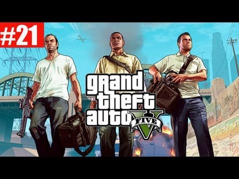 GTA 5 Grand Theft Auto 5 Part 21 The Jewel Store Job Walkthrough XBOX 360