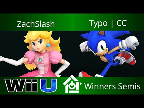 Typo WR 2/21/17 - ZachSlash (Peach) vs Typo | CC (Sonic) - Smash 4 Winners Semis