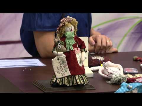 Mulher.com - 11/12/2015 - Boneca de pano - Regina Moreno PT1