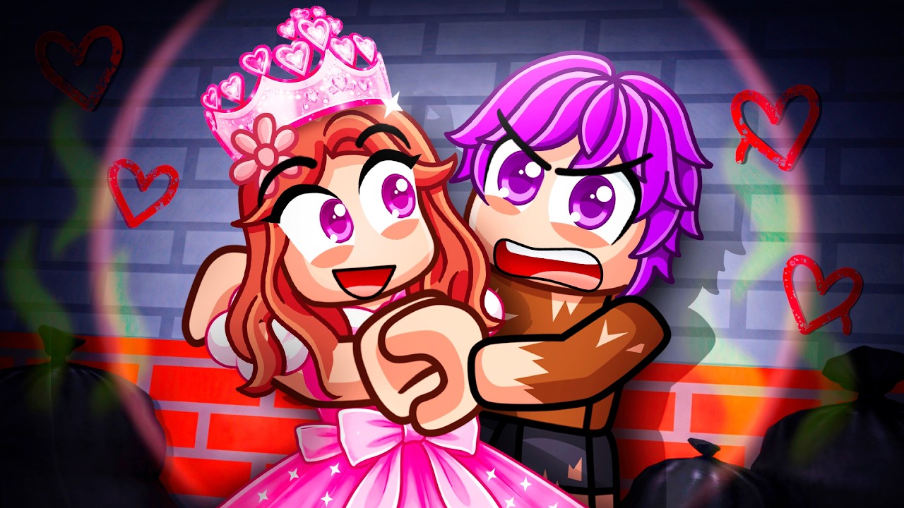 PEASANT And PRINCESS FORBIDDEN LOVE in Roblox...