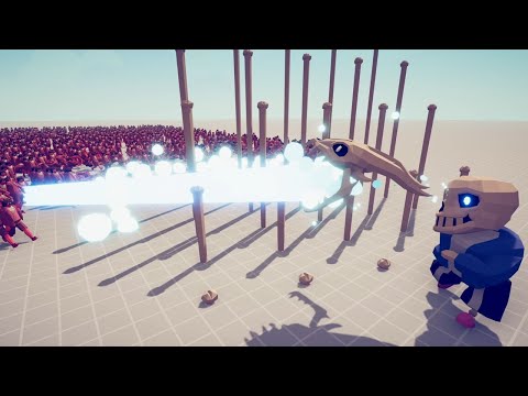 NEW SANS vs 1000 Halflings TABS Mod Totally Accurate Battle Simulator