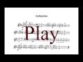 [Piano Accompany] Andantino (100% Tempo)