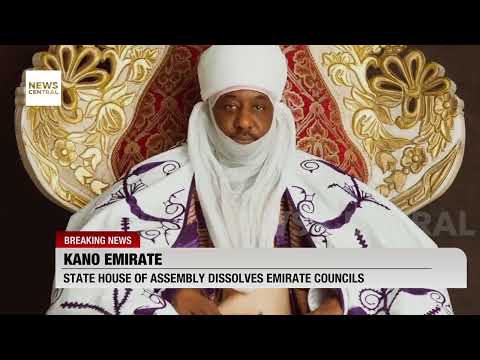 Kano Assembly Dissolves Emirates, Removes All Sitting Emirs in Major Governance Shift