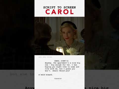 Thumbnail of the video: Script to Scene