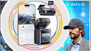 Baseus PrimeTrip VD1 Pro 4K Dash Cam - Industry first solar panel + lithium battery design