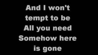 here is gone by Goo Goo Dolls lyrics