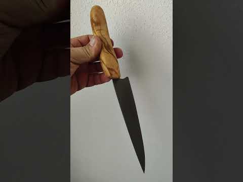 SET COLTELLI DA CHEF stile PATTADA in olivastro - taglio medio #pattadese  #coltello #elegante