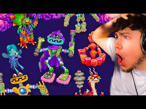 FULL ETHEREAL ISLAND PLAYTHROUGH IN MY SINGING MONSTERS!