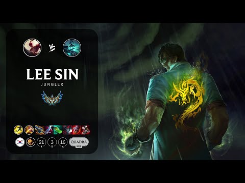 Lee Sin Jungle vs Hecarim - KR Challenger Patch 14.3