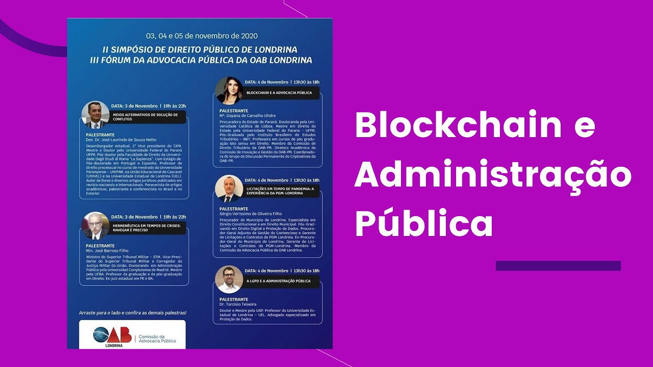 Blockchain e Administração Pública: aplicabilidades da tecnologia