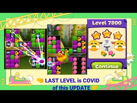 Toon Blast Level 7800 ✨ toon blast LAST LEVEL of the Update