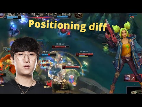 GEN Ruler how you should position on Zeri - Pentakill