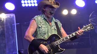Ted Nugent Live 2022 🡆 The Great White Buffalo 🡄 Jul 30 ⬘ Houston, TX