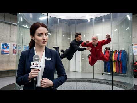 British Pensioners Go Indoor Skydiving | What Really Happens