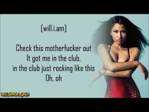Nicki Minaj - Check It Out ft. will.i.am (Lyrics)