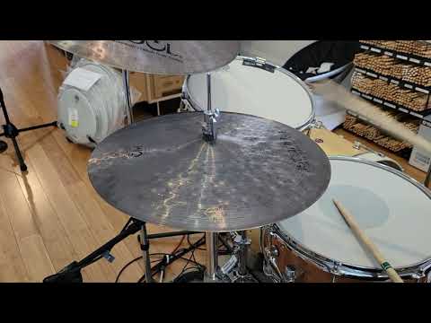 (SOLD) Cymbals - (Used) Istanbul Agop 15" OM Cindy Blackman Signature Hi Hats