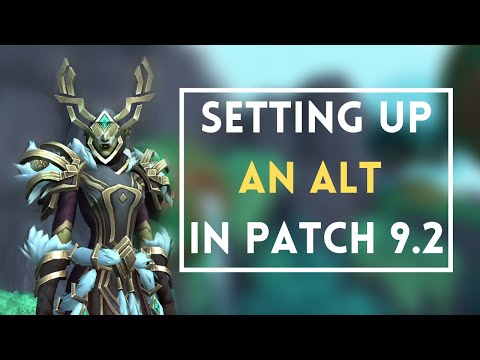 How to Set Up a Fresh Level 60 Alt in Patch 9.2