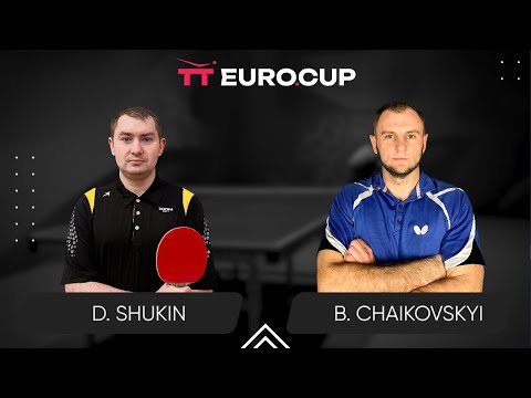 13:40 Dmytro Shukin - Bohdan Chaikovskyi 08.01.2024 TT Euro.Cup Ukraine Professional. TABLE 3