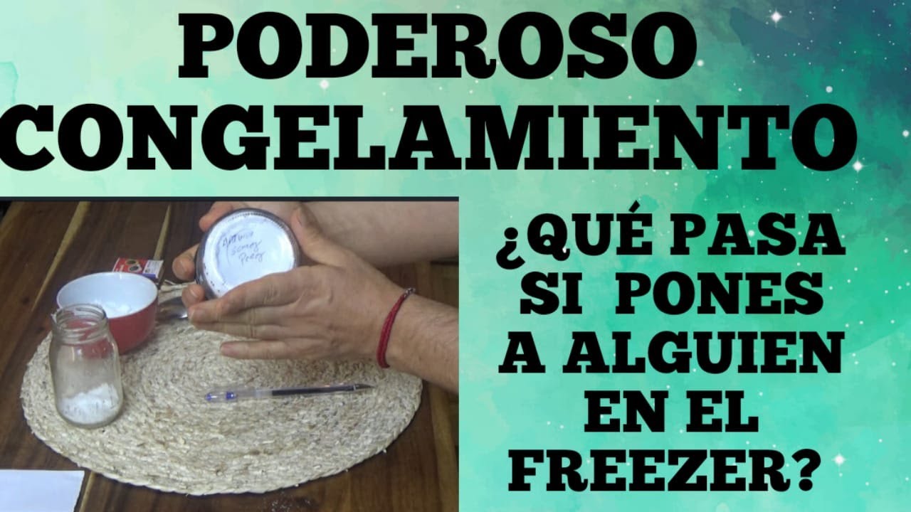 Watch #Que Pasa si PONES a Alguien en el FREEZER| HECHIZO DE CONGELAMIENTO Now #Que Pasa si PONES a Alguien en el FREEZER| HECHIZO DE CONGELAMIENTO