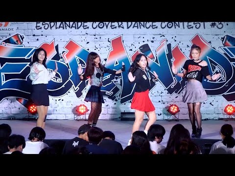 160828 QT'latte cover BLACKPINK - WHISTLE + BOOMBAYAH @ Esplanade Cover Dance#3 (Audition)