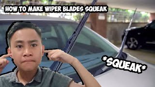 How To Make Wiper Blades Squeaky Noise With YounGaming!