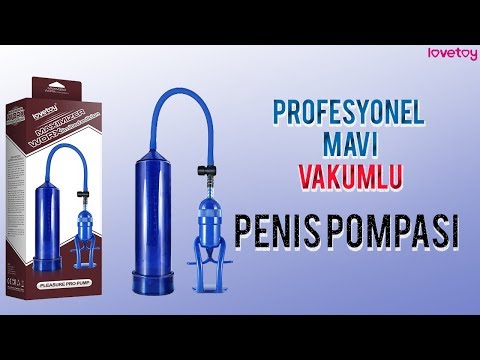 Yeni Nesil Profesyonel Mavi Penis Vakum Pompası